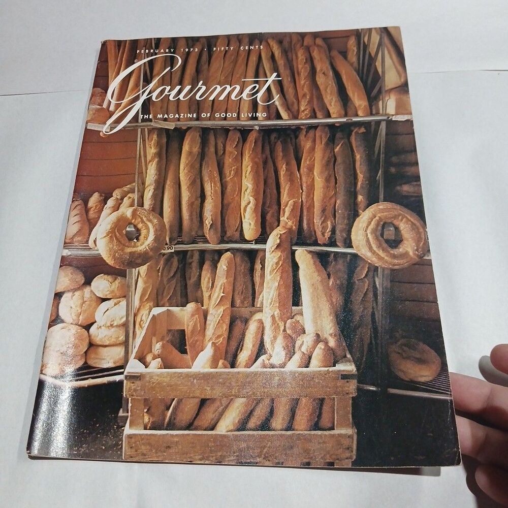 Gourmet Magazine February 1973